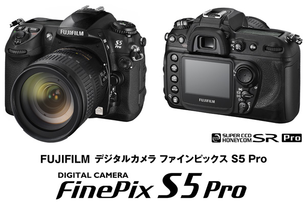 フジフイルム Fine Pix S5Proカメラ