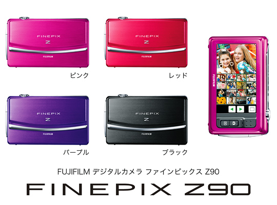 FUJIFILM デジタルカメラ FinePix Z90 ブラック F FX-Z90B wgteh8f