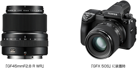 大型センサー搭載の高画質中判ミラーレスデジタルカメラ「GFXシリーズ